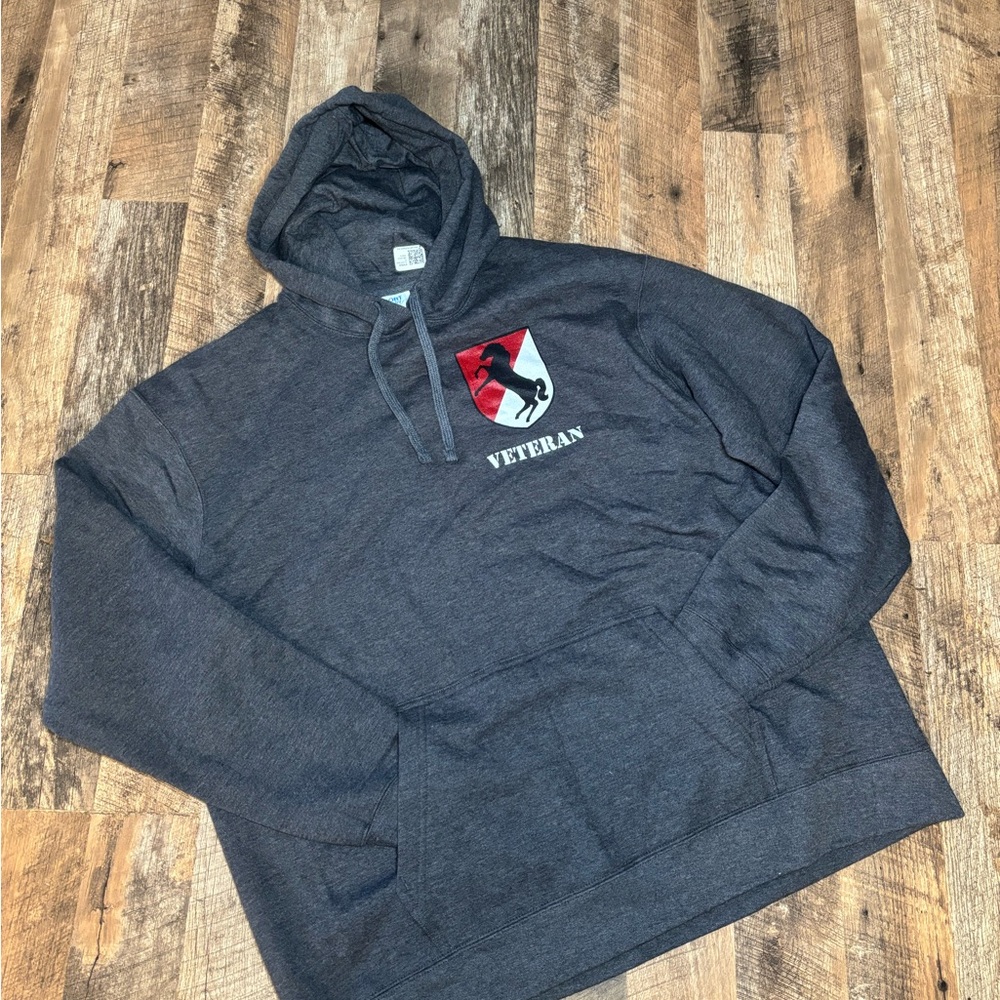 Adult 11th Armored Cavalry Regiment Pullover Hoodie Size XL - Picture 2 of 7